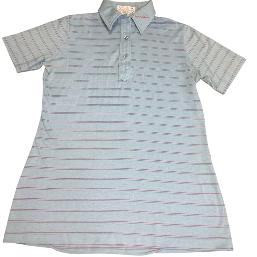 Vintage Lady Pickering Active Sportswear light Golf shirt by Kimberton Made USA